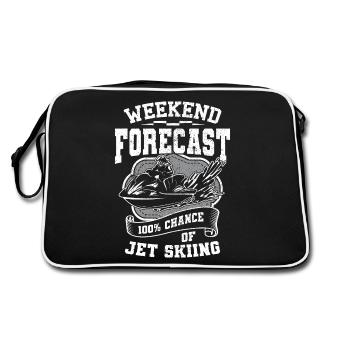 Conception de jet ski pour les conducteurs de jet ski - Sac Retro - noir/blanc - Dos
