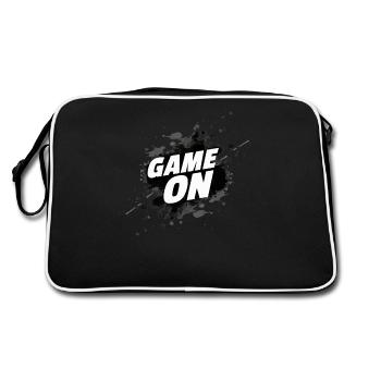 Game On - Retro Bag - black/white - Back