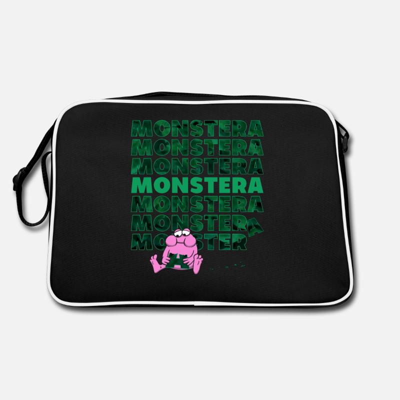 Monstera Monster Retro Bag
