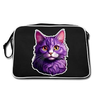 Design moderne Cat - Sac Retro - noir/blanc - Dos