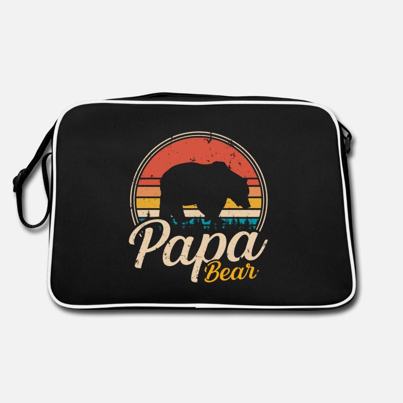 Papa Ours Rétro Sac Retro