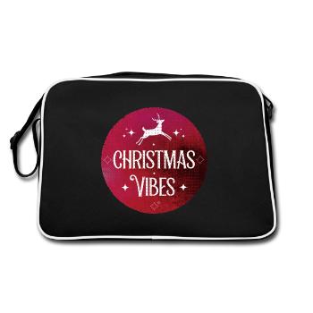 Ambiance de Noël - Sac Retro - noir/blanc - Dos