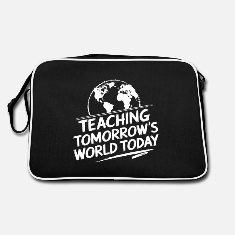 Globus Design für Lehrer & Pädagogen Retro Tasche