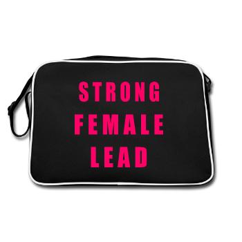 Strong female lead - Sac Retro - noir/blanc - Dos