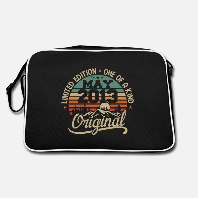 May 2013 Birthday May 2013 Gift 2013 May Retro Bag