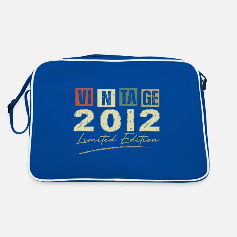 Vintage 2012 Original Cadeau Anniversaire 2012 Sac Retro