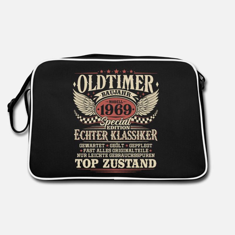 Oldtimer Baujahr 1969 Jahrgang Geburtstag Geschenk Retro Tasche