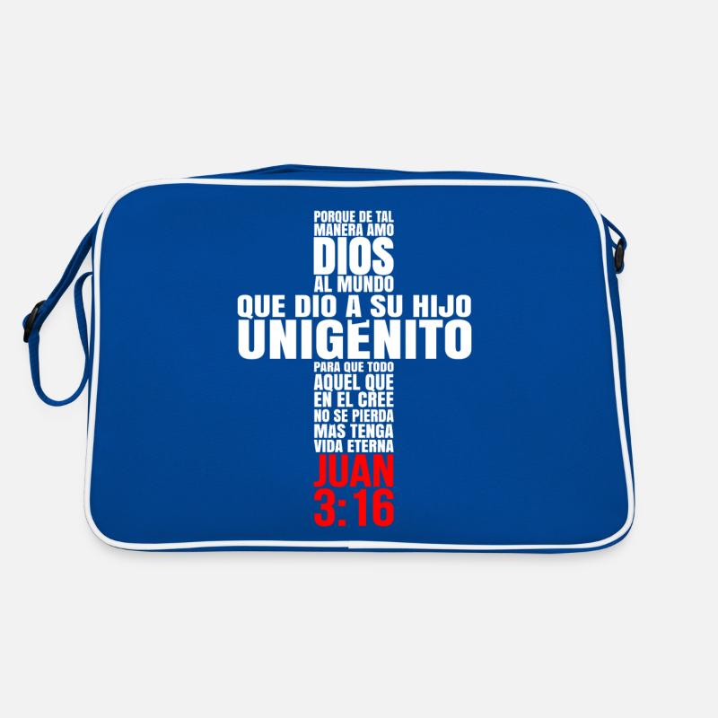 Porque de tal manera amo Dios al Mundo Retro Tasche