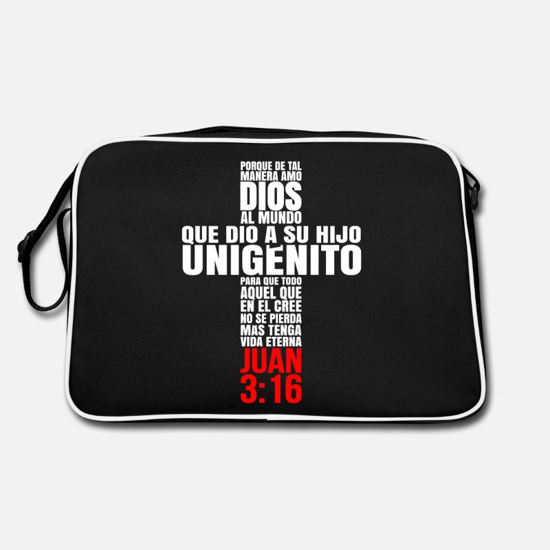 Porque de tal manera amo Dios al Mundo Retro Tasche