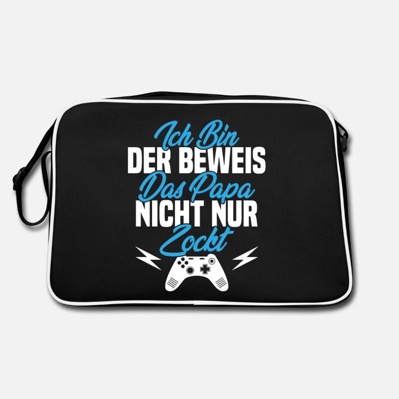 Je suis la preuve que papa ne se contente pas de jouer Sac Retro
