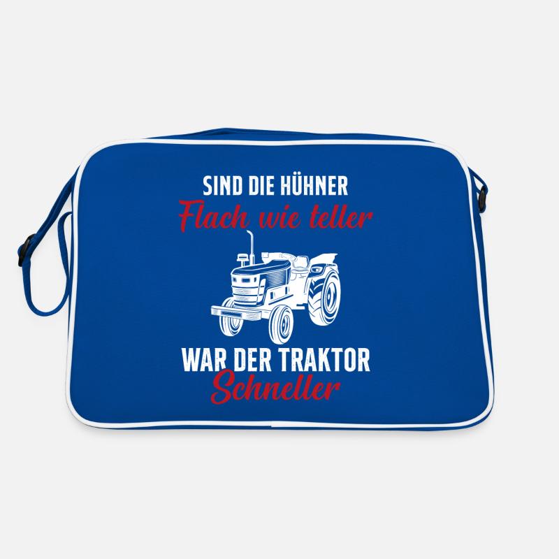 Tractor Tractor Saying Farm Farmer Farmer Retro Bag