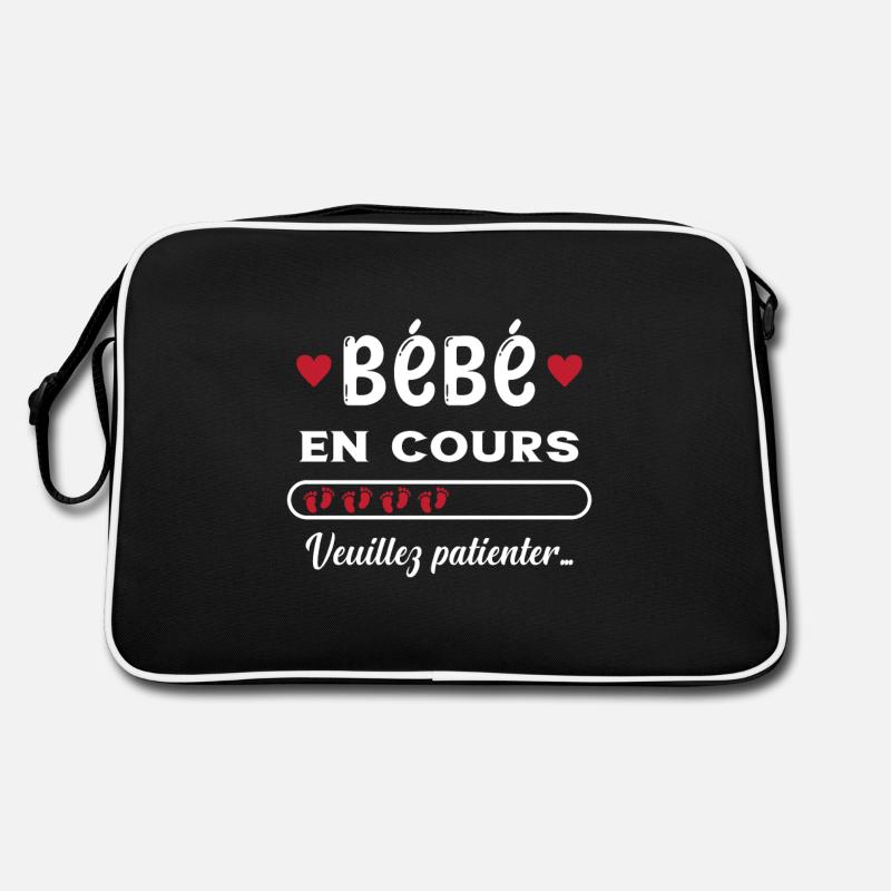 Bébé en cours Sac Retro
