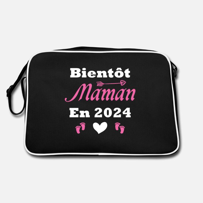 Bald Mama 2024 Retro Tasche