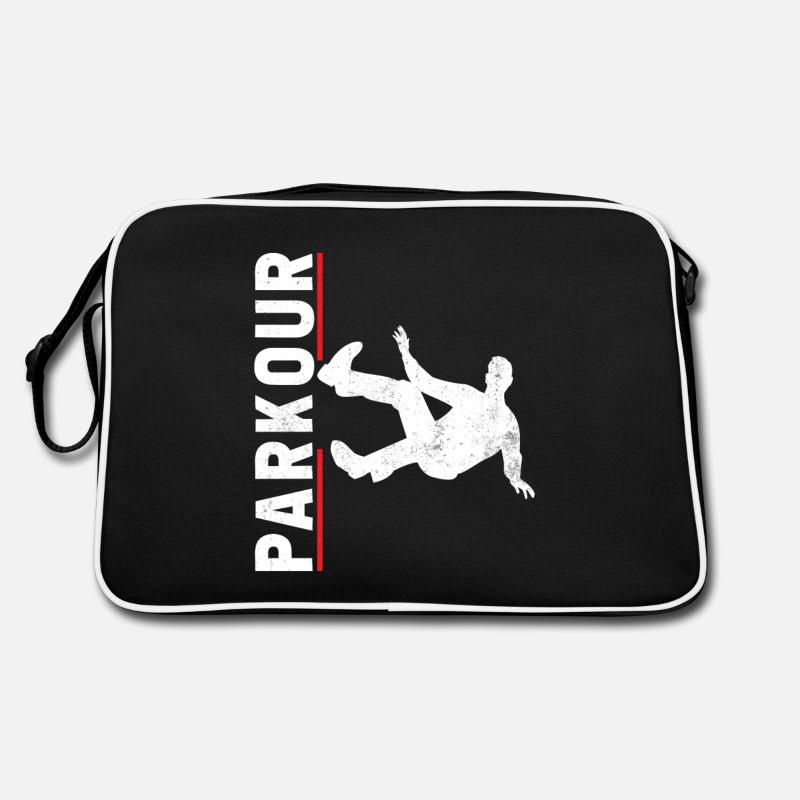 Parkour Free Runner Course libre Sac Retro