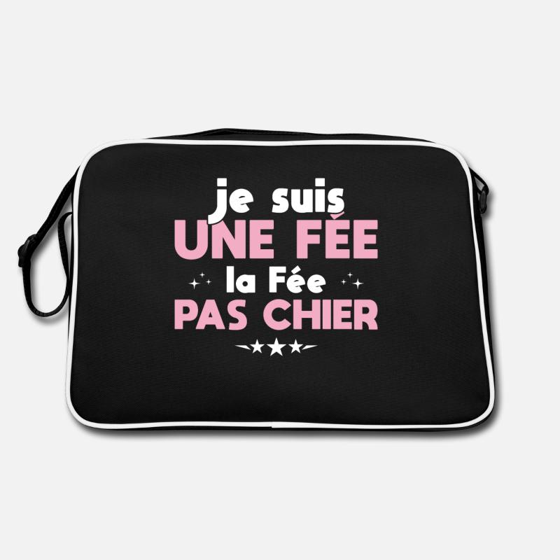 Je Suis Une Fée La Fée Pas Chier Sac Retro