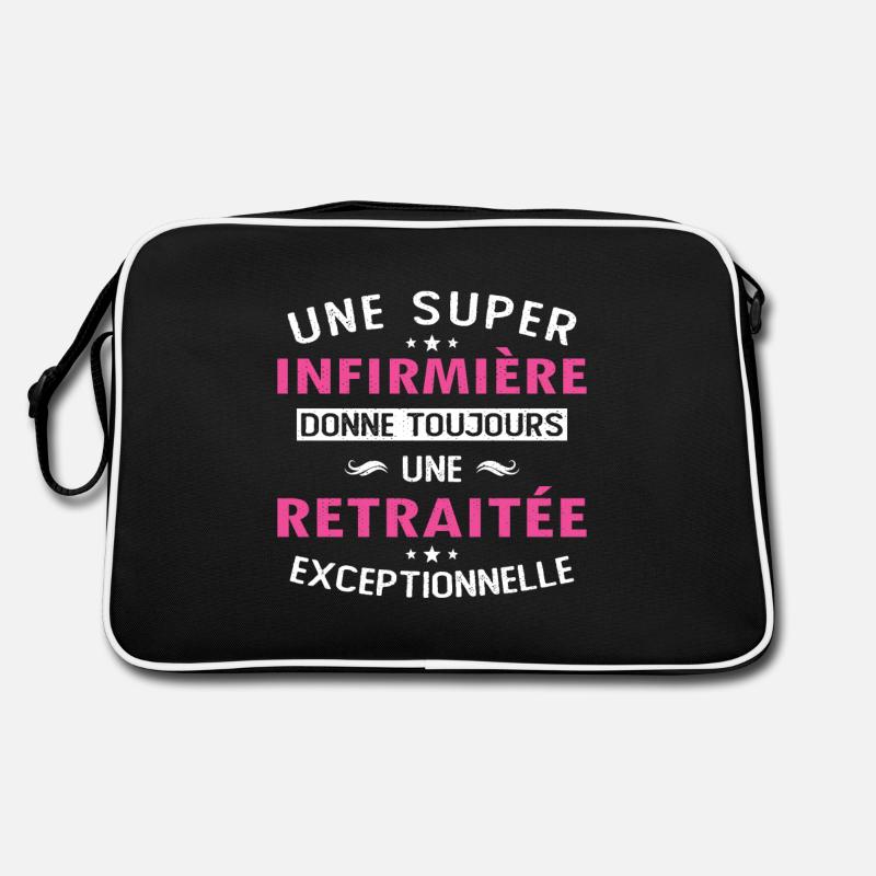 Une super infirmière donne toujours une retraitée Sac Retro