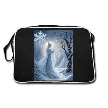 La deuxième plus jeune fille de Winter s’appelle Crystal - Sac Retro - noir/blanc - Dos