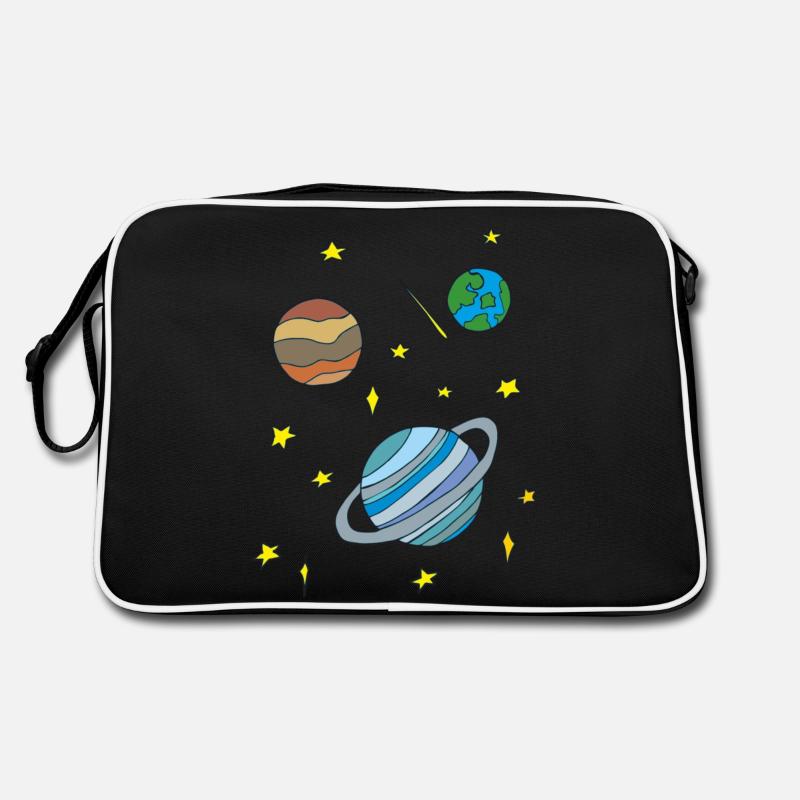 galaxy Retro Tasche