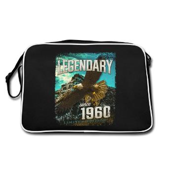 Légendaire depuis 1960 - Sac Retro - noir/blanc - Dos