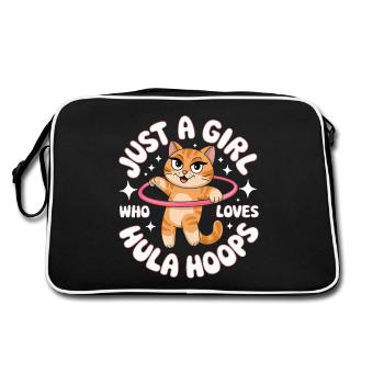 Dance Hoop Girl Dancer Hoop - Retro Bag - black/white - Back