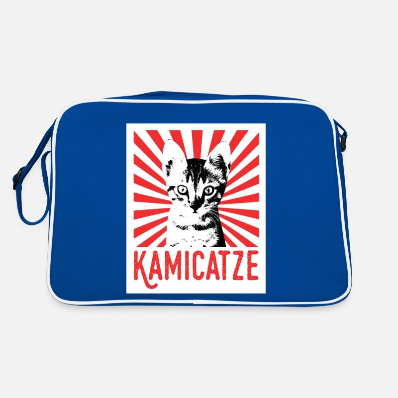 Kamicatze chat mignon chat chat grincheux chats chats Sac Retro
