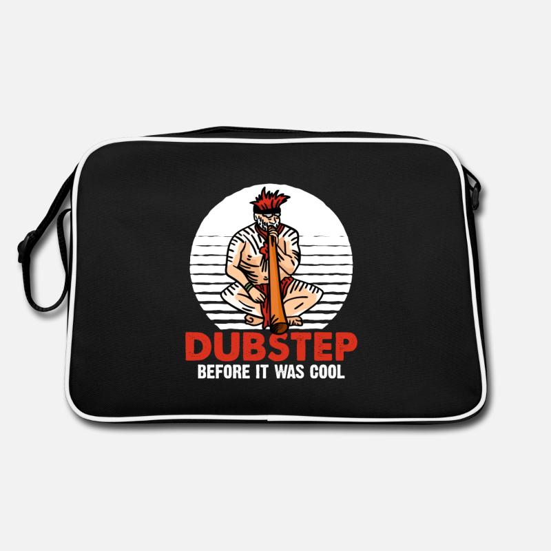 Didgeridoo Dubstep before it was cool - Retro Tasche - Schwarz/Weiß