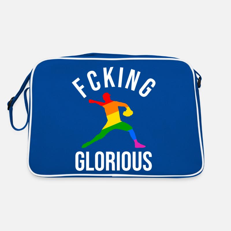 Fcking glorieux joueur de baseball Sac Retro