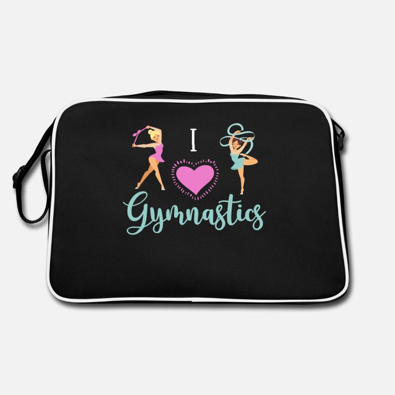Rhythmic gymnastics gift athlete Retro Bag