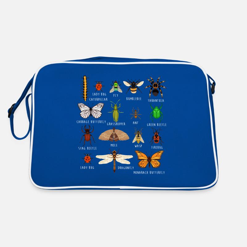 Insectes, types d'insectes Sac Retro