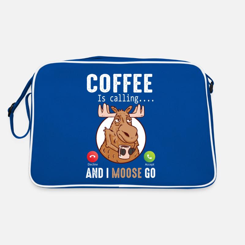 Le café m’appelle et je m’en vais à Elch Sac Retro