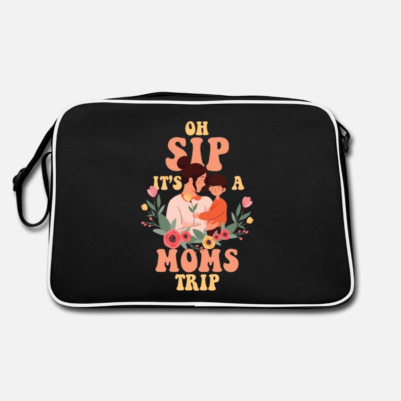 Week-end des mamans Oh Sip C’est un voyage de mamans Sac Retro