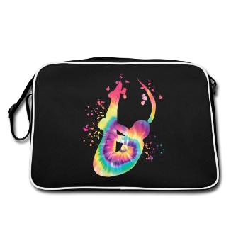 Diving, Artistic Jumping, Synchronized Diving - Retro Bag - black/white - Back