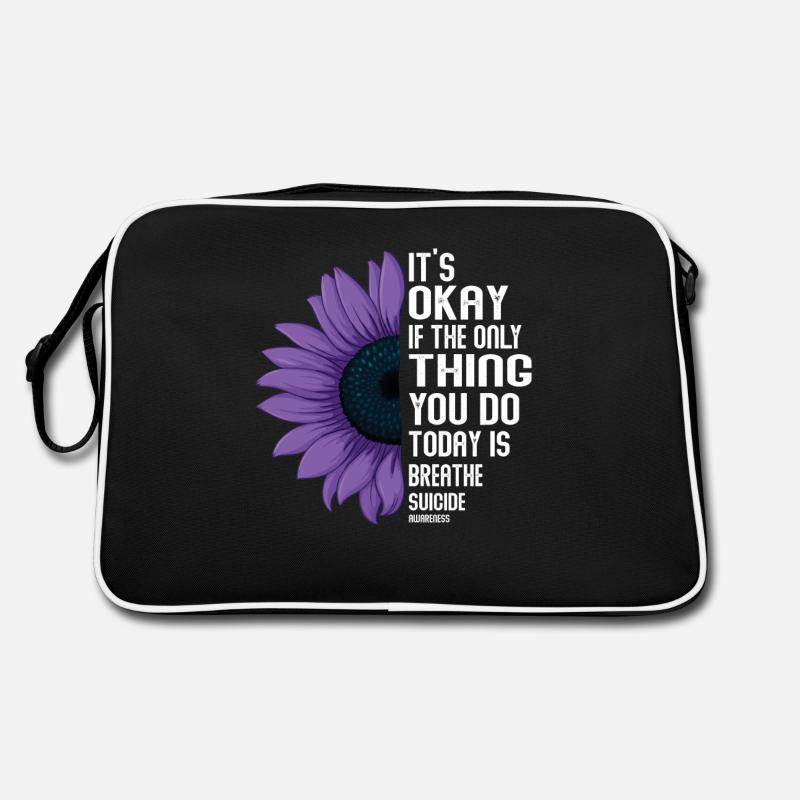Suicide Prevention Awareness Retro Bag