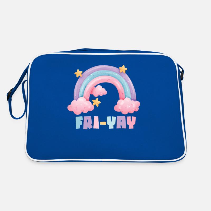 Fri Yay Enseignants Ambiance du week-end de l’école Sac Retro