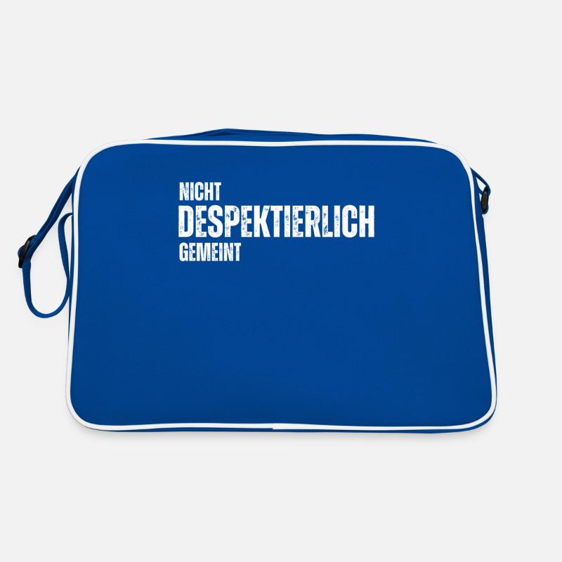 Ce n’est pas un manque de respect Sac Retro