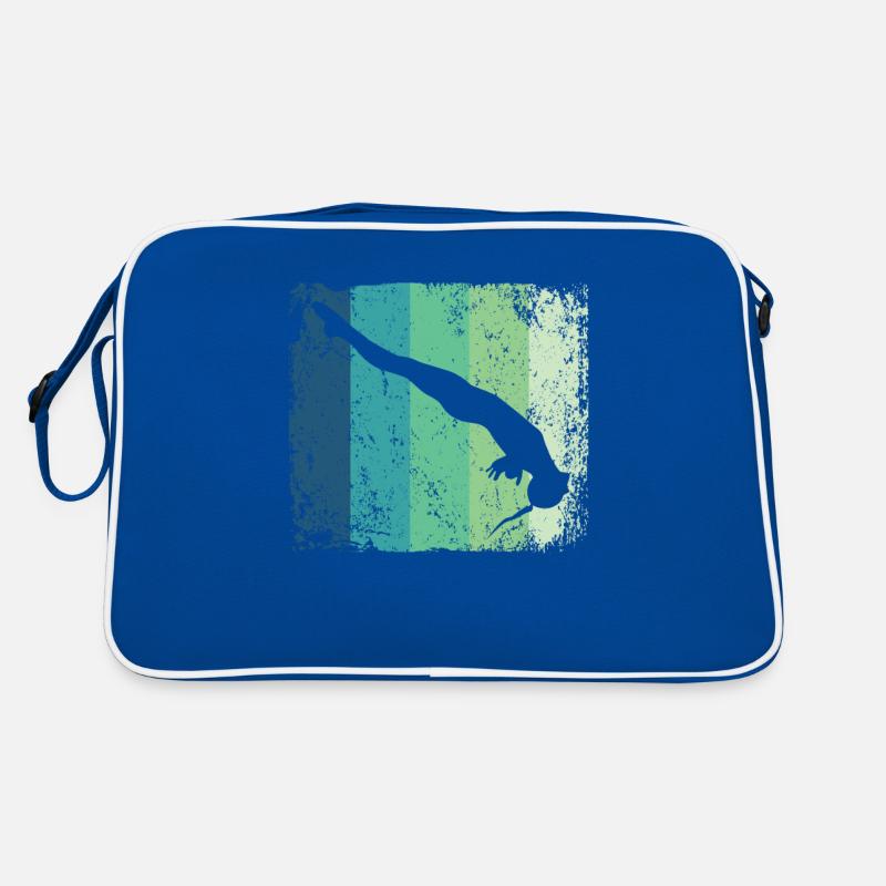 Diving, Artistic Jumping, Synchronized Diving Retro Bag