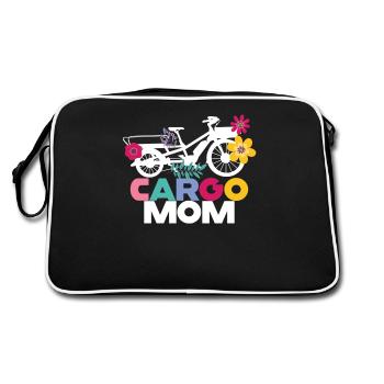 Cargo Mom Vélo Cargo Vélo Cargo - Sac Retro - noir/blanc - Dos