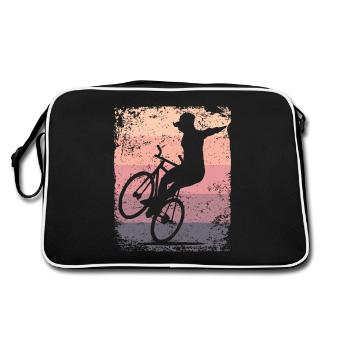 Artistic Cycling Artistic Cyclist - Retro Bag - black/white - Back