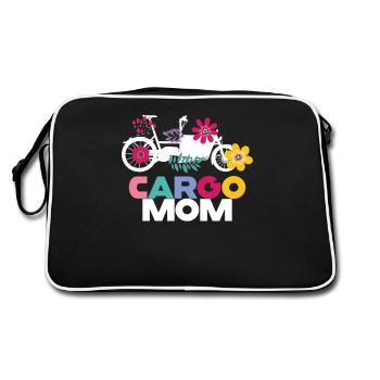 Cargo Mom Vélo Cargo Vélo Cargo - Sac Retro - noir/blanc - Dos
