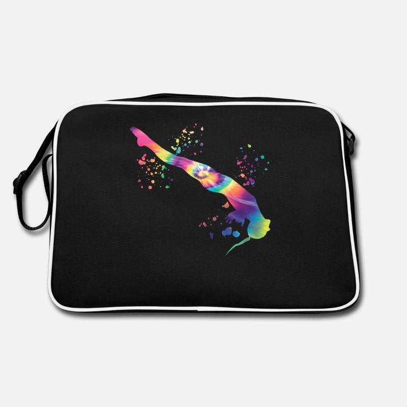 Synchronisierter Wassertaucher High Diver Retro Tasche