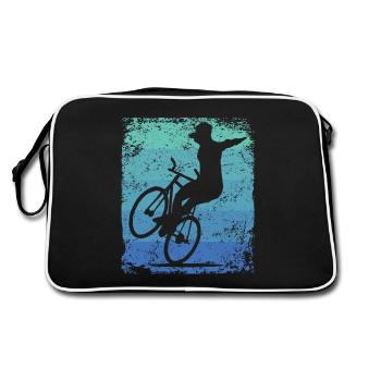 Artistic Cycling Artistic Cyclist - Retro Bag - black/white - Back