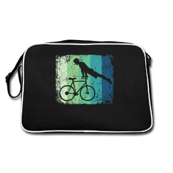 Artistic Cycling Artistic Cyclist - Retro Bag - black/white - Back