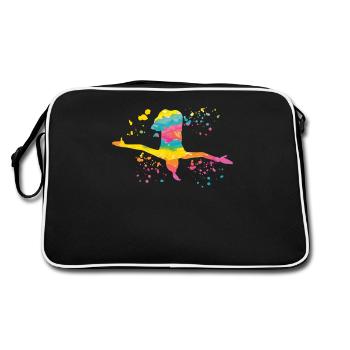 High Diving Platform Design - Retro Bag - black/white - Back