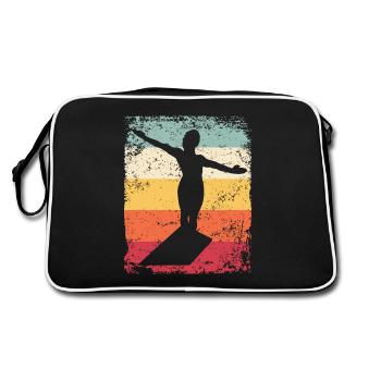 Diving, Artistic Jumping, Synchronized Diving - Retro Bag - black/white - Back