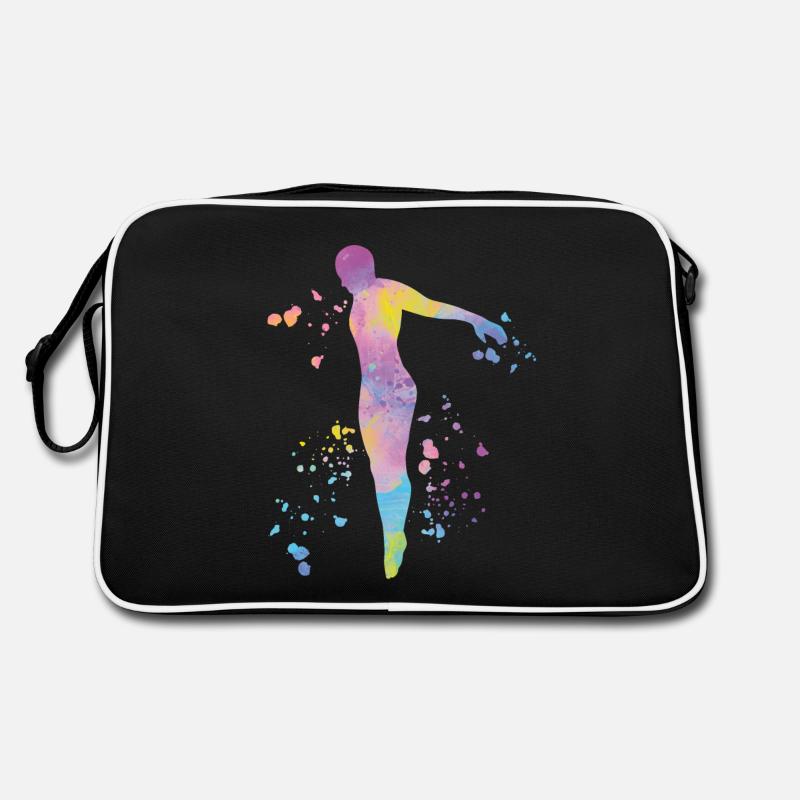 Diving, Synchronized Diving, Artistic Jumping Retro Bag