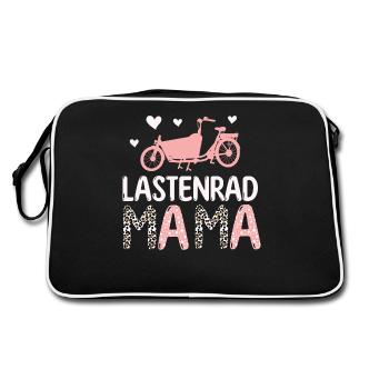 Vélo Cargo Maman Vélo Cargobike - Sac Retro - noir/blanc - Dos