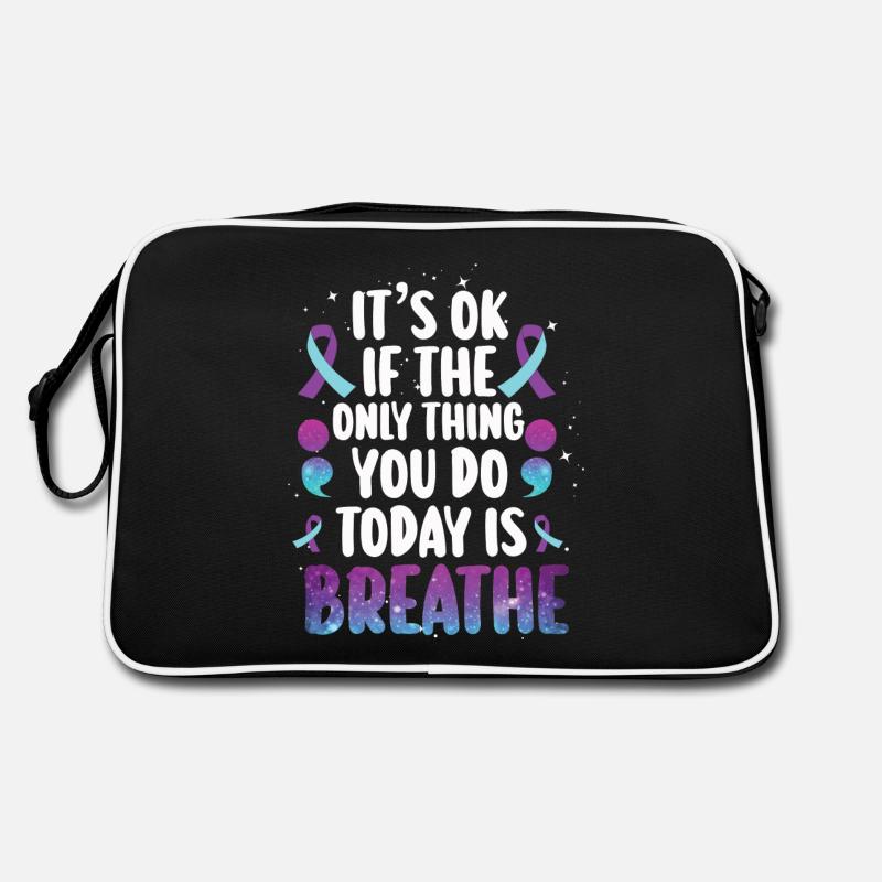 Suicide Prevention Awareness Retro Bag