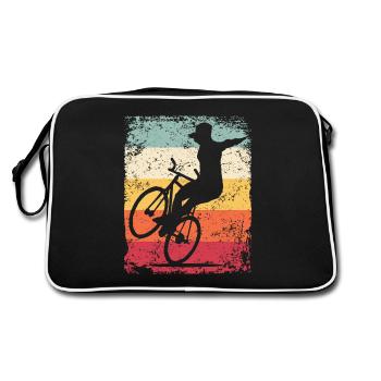 Artistic Cycling Artistic Cyclist - Retro Bag - black/white - Back