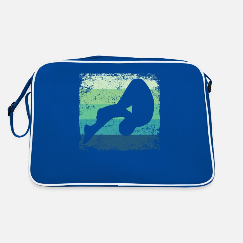 Diving, Artistic Jumping, Synchronized Diving Retro Bag