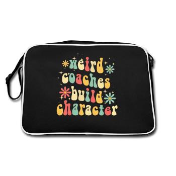 Weird Coaches Form Character Coach - Retro Bag - black/white - Back
